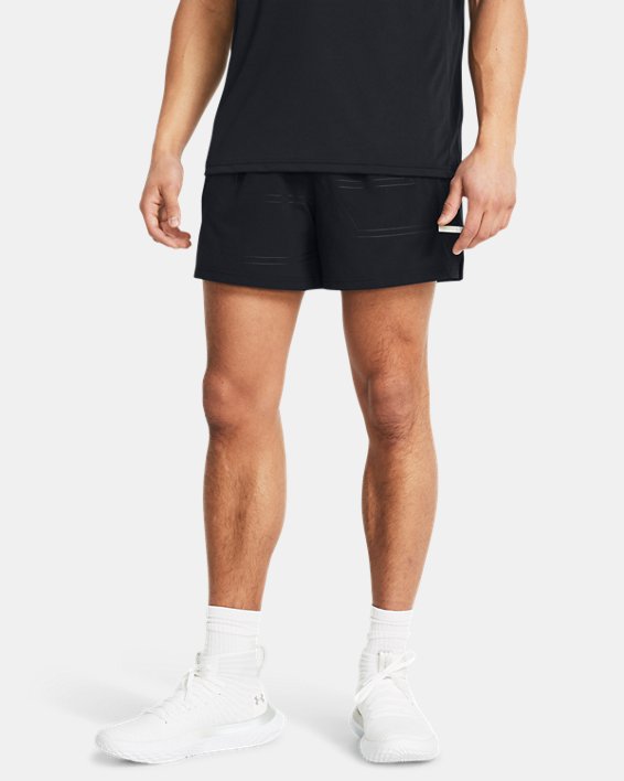 Men's UA Zone Pro 5" Shorts in Black image number 0